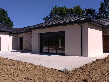 Construction d'une maison contemporaine 160 m²  dans l'ain TOSSIAT  